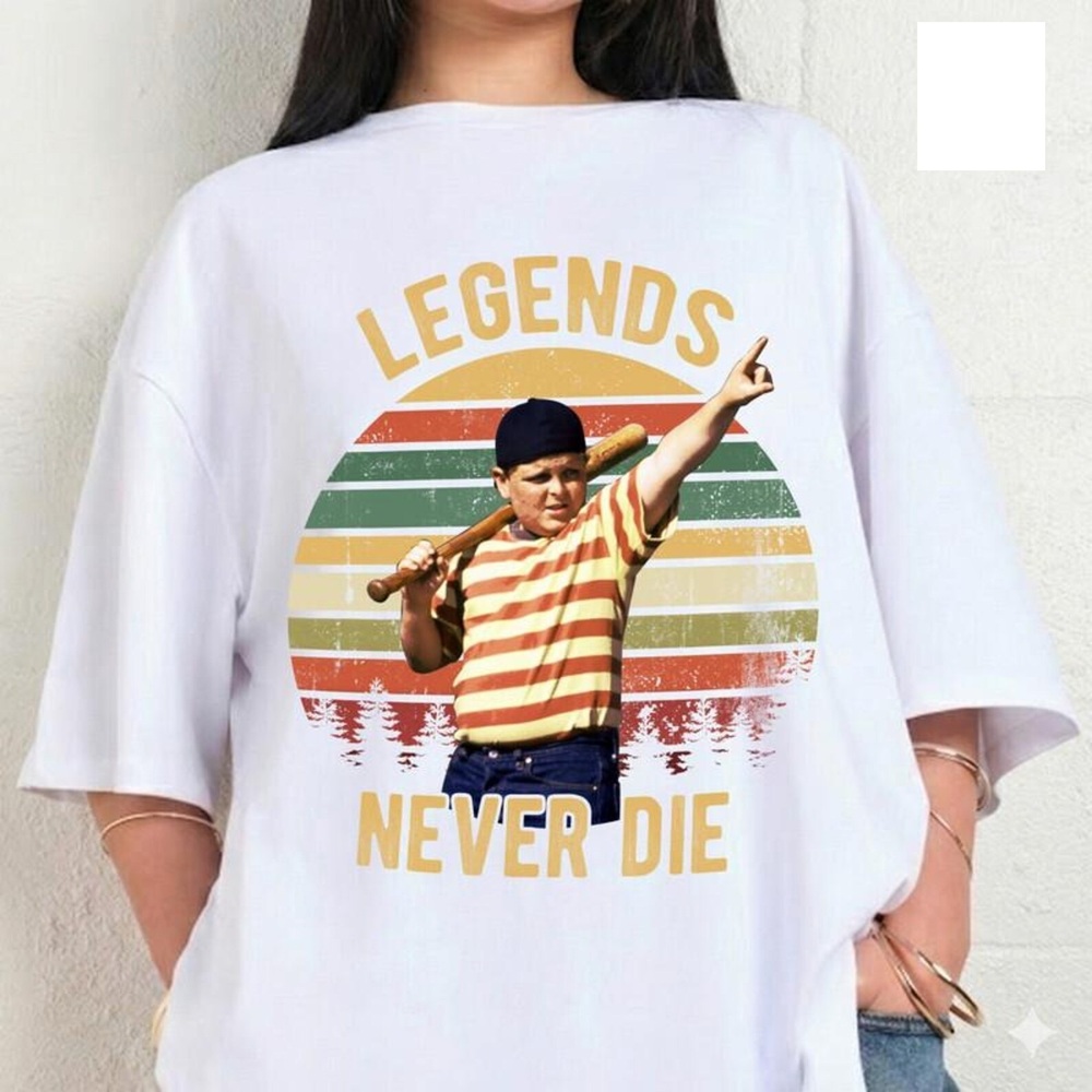 The Sandlot Movie Shirt, Heroes Get Remembered Sandlot Shirt